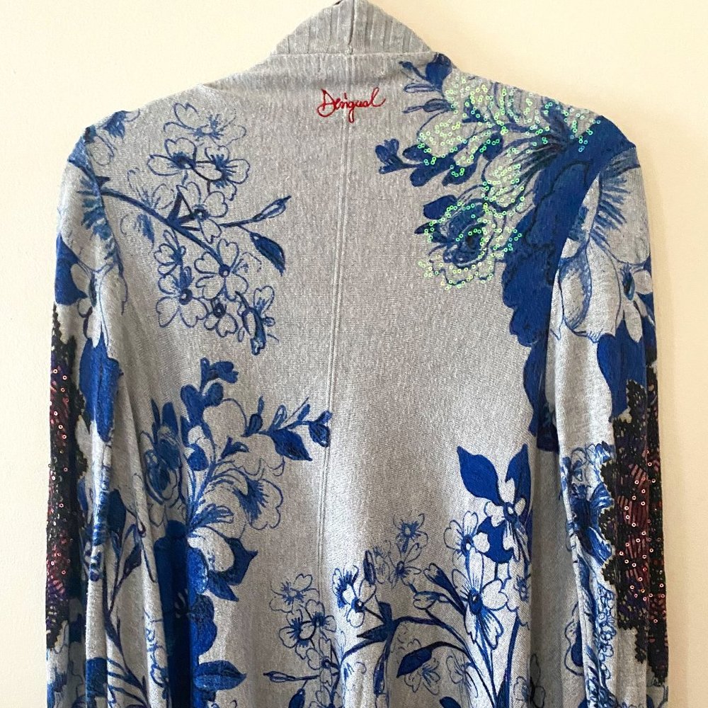 Desigual Open Front Wrap Cardigan